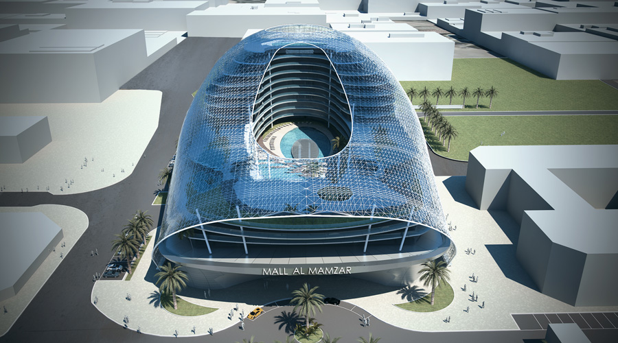 La piscina del Dubai Al Mamzar è moderna e innovativa