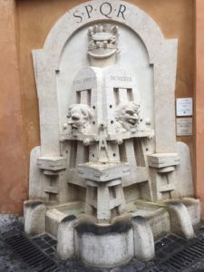 fontana degli artisti restaurata