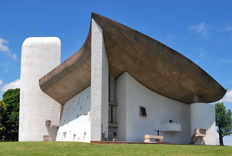 Cappella di Notre Dame du Haut, Ronchamp (Francia)