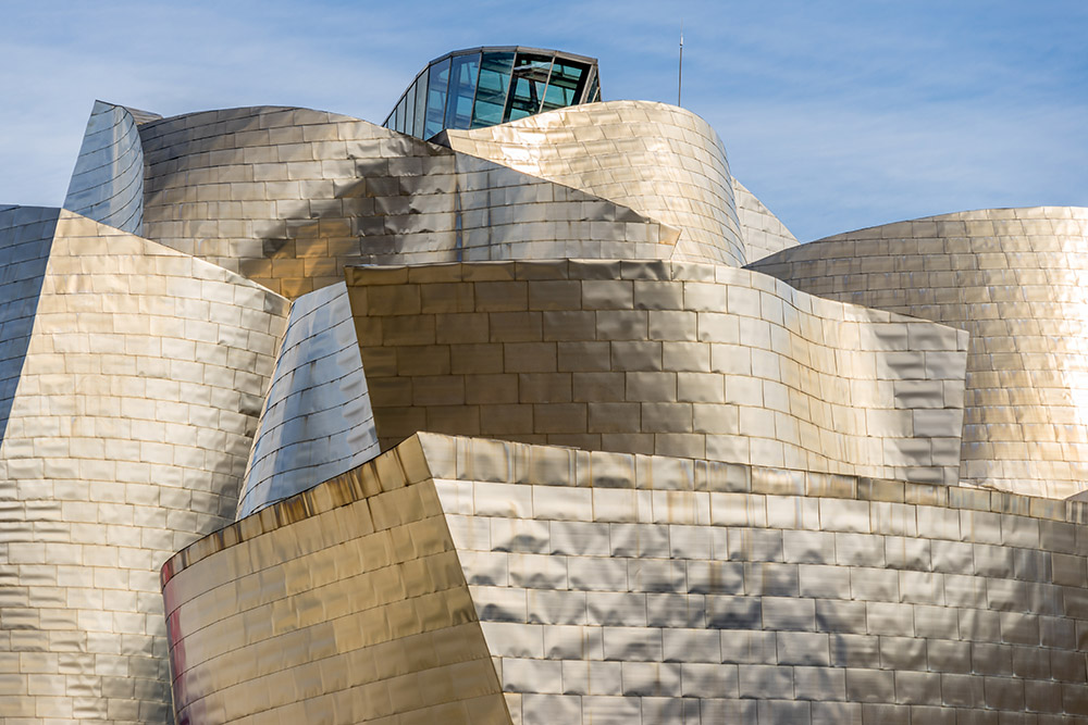 Guggenheim Museum in titanio