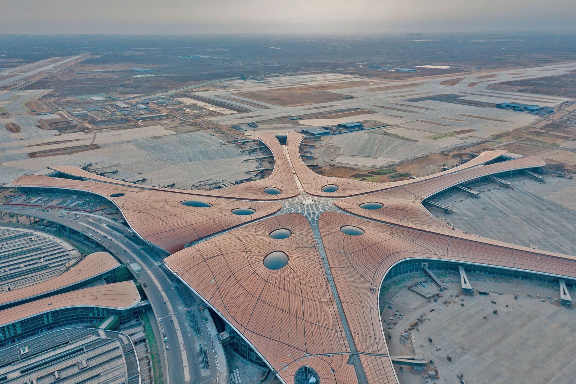 Tra gli aeroporti più belli c'è il Daxing di Pechino